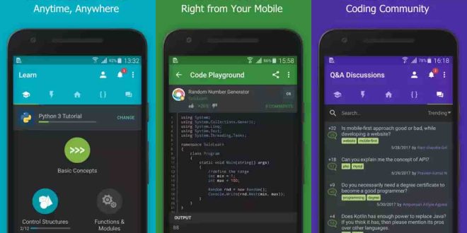 Aplikasi Coding Android