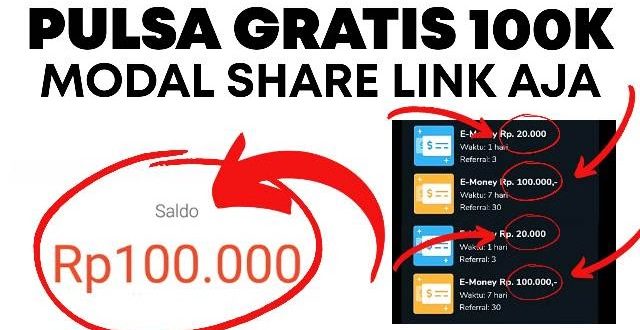 Mendapatkan Pulsa Gratis Tanpa Modal Menggunakan Aplikasi Terbaik